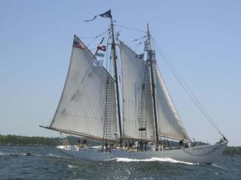 Maine Maritime Academy’s historic Schooner Bowdoin. (Photo courtesy Penobscot Maritime Heritage Association)