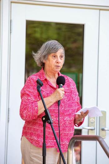 Helen Shaw (Photo courtesy Jim Dugan, Rockport Library Foundation)