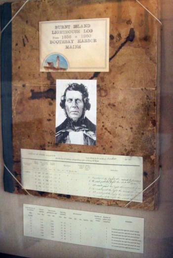 The new James McCobb (1868-1880) memorial plaque. STEVE EDWARDS/Boothbay Register