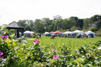 2021 Harbor Fest vendors and exhibitors. (Photos courtesy Belfast Rotary Club)