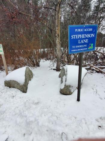 Stephenson Lane, an original range-way.