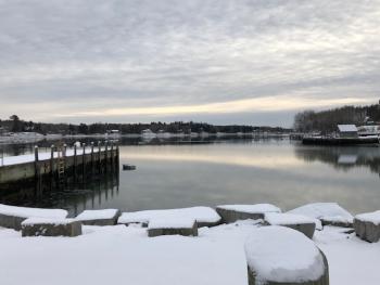 Winter at the Keag. (Photo by Carolyn Kanicki)