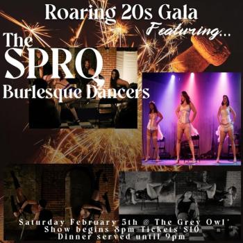 Photo courtesy SPRO Burlesque Dancers