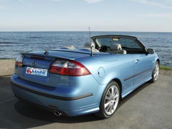 Barbie D.’s Saab.