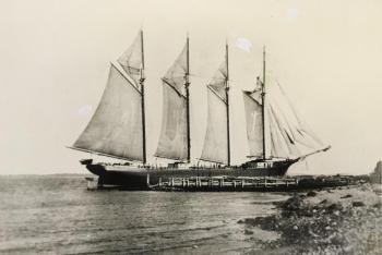 ship at pier