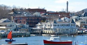 Looking west across the Camden Inner Harbor, from Lyman-Morse.