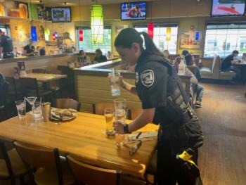 Rockland Officer Pritchette. (Photo courtesy Troy Peasley)