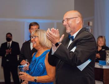 Meredith Leiter, Tom Peaco. (Photo by Katie Kelley Photography)