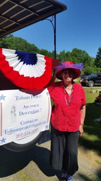 Helen Shaw, a member of the Lady Knox Chapter DAR. (Photo by Sarah Shepherd)
