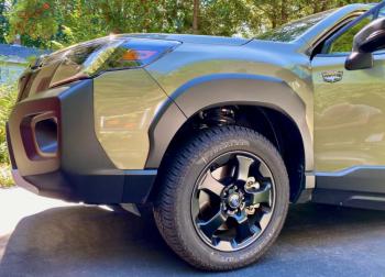 The Outback wagon was the first Subaru to get the “Wilderness” treatment, but arguably the Forester, a compact SUV, makes better use of the extra off-road features.