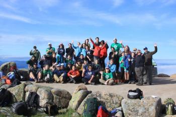 Team Katmai at Acadia National Park, May 2022. Photo Credit: Mike McGuire.