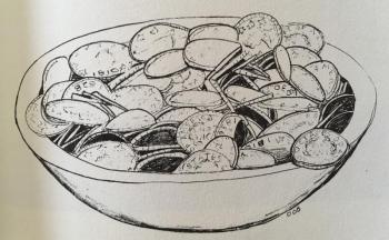 bowl of pennies