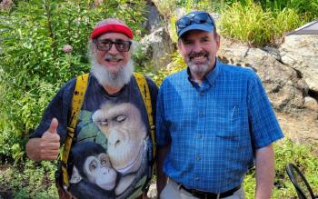 Al Cohen, left, and Steve Jackson. Courtesy of Steve Jackson