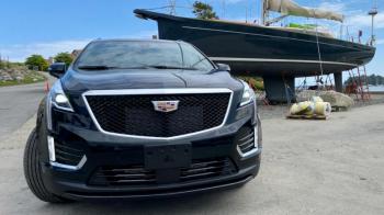 Like modern racing yachts, today’s Cadillacs feature eye-catching straight lines and blunt angles, and harder-edged performance than previously.