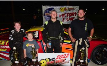 Late Model top 3. Peter Taylor photo