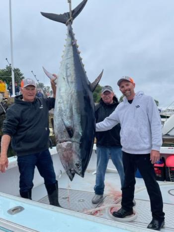 Dan Williams and his catch. Allison Williams photo