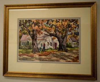 “Fall Time In Vermont” - watercolor - Tony van Hasselt AWS Tony van Hasselt AWS