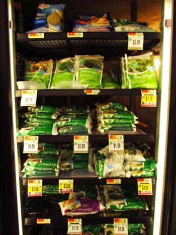 First look at what you already have in your freezer or pantry, then look at what’s on sale that week to build your vegetable side dishes. Photo by Kay Stephens