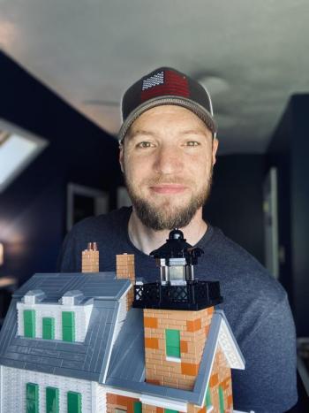 LEGO artist Colby Adolphsen. Photo courtesy Colby Adolphsen