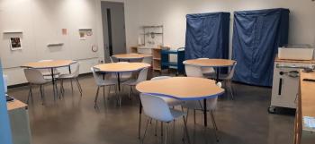 Ticonic arts-education classroom. Photo courtesy Paul J. Schupf Art Center