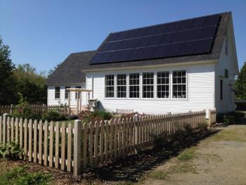The Lincolnville Library today. (Photo courtesy of The Lincolnville Library Library