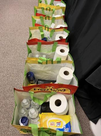 Packing bags. (Photo courtesy Jessica Breithaupt)