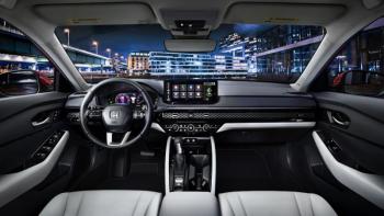 The 11th-generation Accord gets a highly ergonomic and comfortable cabin with high-tech updates throughout, including Honda's largest-ever touchscreen with (in Touring trim) complimentary 3-year unlimited Google data plan.