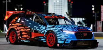 What better way to emphasize the extra “sport” of electric power than by building an 800HP, carbon-fiber, mid-engine racing version of the new CR-V?