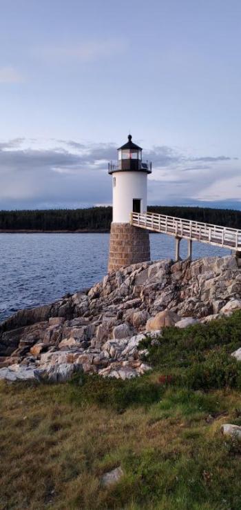 Isle au Haut Lighthouse. (Photo courtesy Maine Preservation)