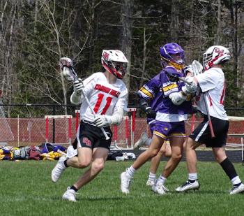 Camden Hills in its game against Cheverus. Photo by Ann Pixley.