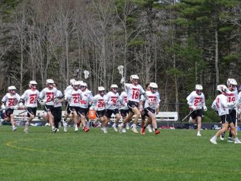 Camden Hills in its game against Cheverus. Photo by Ann Pixley.
