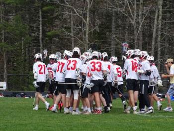 Camden Hills in its game against Cheverus. Photo by Ann Pixley.