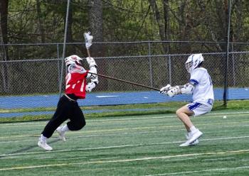 Camden Hills in its contest against Morse. Photo by Ann Pixley.