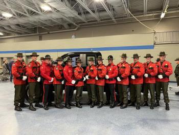 The graduating game wardens are pictured, left to right, are William Gormely, Matthew Norcia, Joseph Socobasin, Melinda Rugg, Bobby Brennan, Isaiah Dyer, Avery Boucher, Joshua Theriault, William Nicholas, Joshua Lugdon, Matthew Tenan, Kevin Richards, Nicholas Bartholome. (Photo courtesy Maine Department of Inland Fisheries & Wildlife)