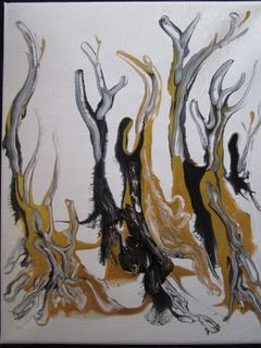 “Acrylic Pour Class” is offered July 20 as part of Belfast Senior
College’s “Summer Potpourri” series of low-cost single session courses. (Photo courtesy Belfast Senior College)