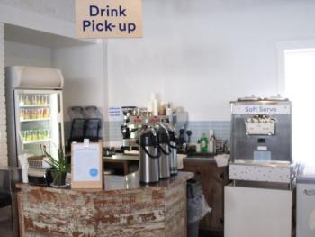 A new drink, ice cream, and espresso station have also been placed in the corner. Photo by Kay Stephens