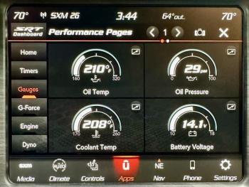 The Swinger’s computer offers screens beyond count and for every type of driving, from commuting in heavy traffic to putting down hot laps at a racetrack. Naturally, there’s a Launch Control setting, too.