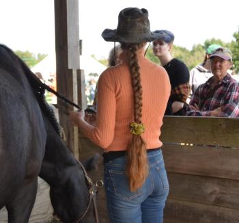 Braiding and braids are part of being a horsewoman.