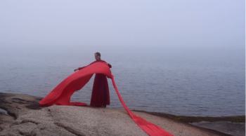 Heather Lyon, Rubia, 2023 still images from video projection (16 min loop) (Photo courtesy Parsonage Gallery)
