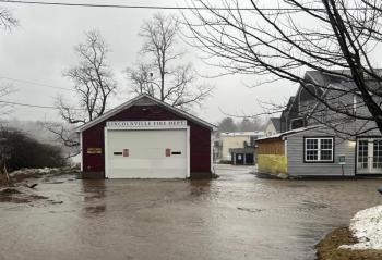 The Beach fire station. (Photo courtesy of fire guys Ben Hazen and Jonathan Ward)