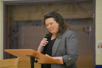Kristin Falla, St. George MSU School Board. (Photo by Sarah Thompson)
