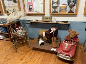 A collection of children’s toys (photo by Ed O’Brien)