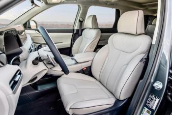 The big Hyundai’s cabin does indeed feel as though it’s protected from the outside world by a ‘palisade.’ The perception of quality and luxury is especially notable at the XRT’s sticker price of $45,000.
