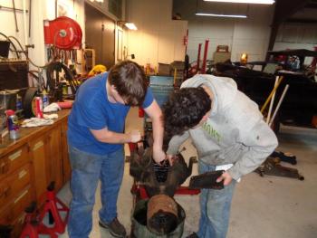 Auto volunteers. (Photo courtesy Owls Head Transportation Museum)