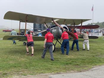 Aviation volunteers. (Photo courtesy Owls Head Transportation Museum)