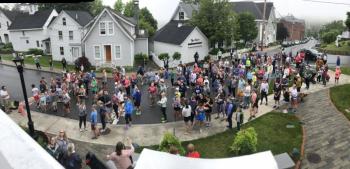 Race Lineup. (Photo courtesy Rockport Public Library)