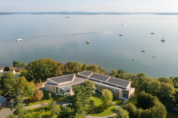Davis Center for Human Ecology at College of the Atlantic. (Photo courtesy Trent Bell Photography)