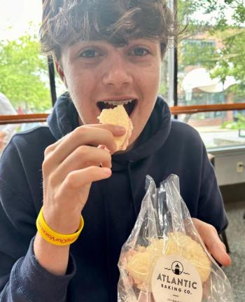 Kaden from Thomaston at Atlantic Baking Company