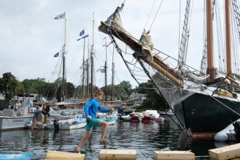 Crate Race, Windjammer Festival, Aug. 31, Camden Harbor (Photo courtesy John Steele)