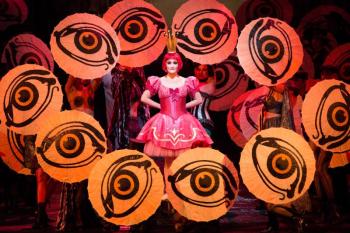 Erin Morley as Olympia in Offenbach's "Les Contes d’Hoffmann." (Photo by Marty Sohl/Metropolitan Opera)